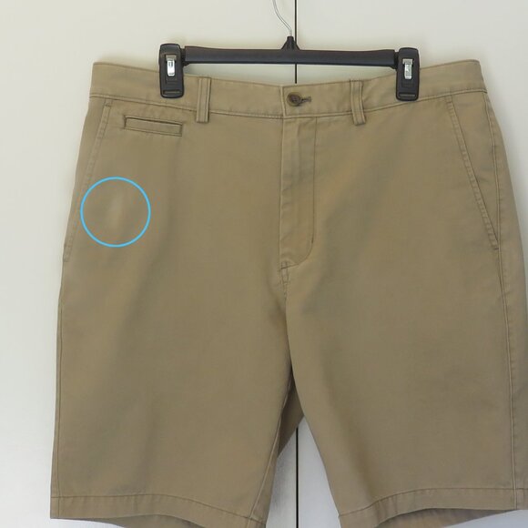 Men's Tan Khaki Beige Chino Shorts Nordstrom Brand...........525 - Picture 11 of 11